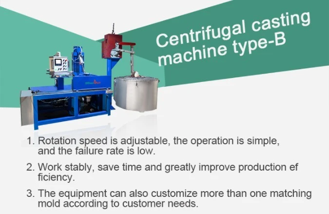 Single-station Automatic Metal Spin Casting Machine picture2