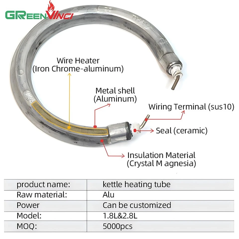Customized Electric Kettle Heater Element